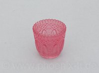Windlichtglas H7/D6,5 cm, pink