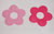 Acrylblüte BOX-12 ,D=11,5cm, rosa/pink matt