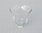 Glas-Leuchteraufsatz, d:11cm, H: 10,5cm