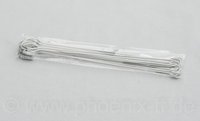Dekohakensatz 12-teilig  'Metall' , L= 25 cm, silber
