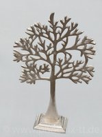 Baum 'Alu', B26xH40 cm, mattsilber